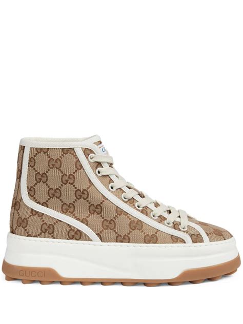 gucci common gg high-top trainers|gg high top sneakers.